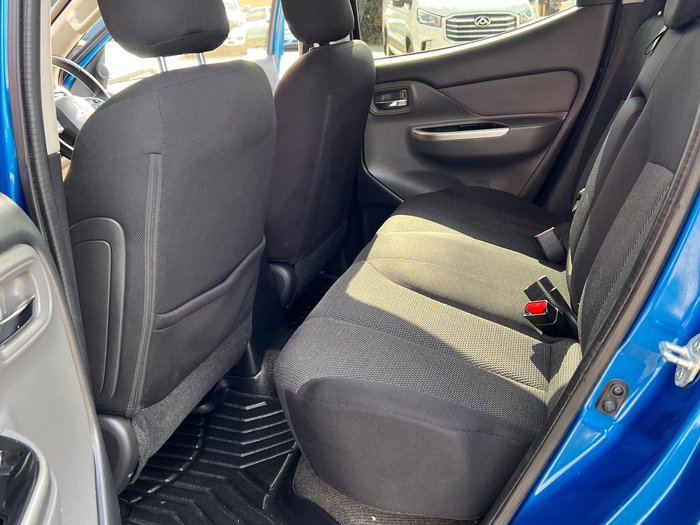 2016 Mitsubishi Triton GLS MQ MY16 4X4 Dual Range Impulse Blue