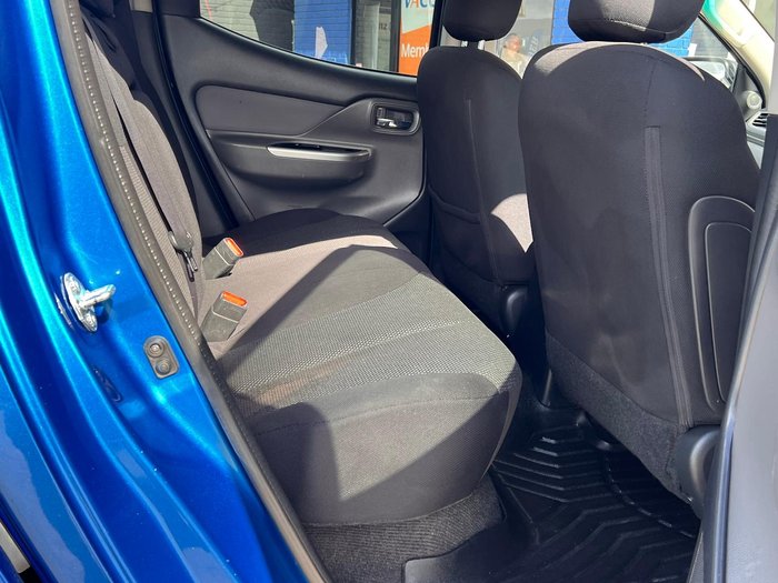2016 Mitsubishi Triton GLS MQ MY16 4X4 Dual Range Impulse Blue