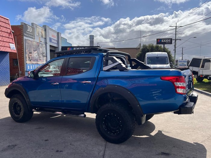 2016 Mitsubishi Triton GLS MQ MY16 4X4 Dual Range Impulse Blue