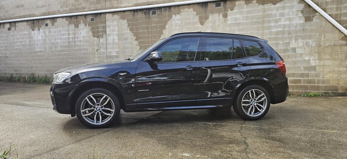 2017 BMW X3 xDrive20i F25 LCI 4X4 Constant Black Sapphire