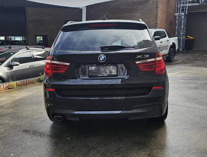 2017 BMW X3 xDrive20i F25 LCI 4X4 Constant Black Sapphire