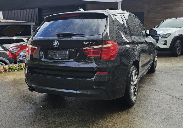 2017 BMW X3 xDrive20i F25 LCI 4X4 Constant Black Sapphire