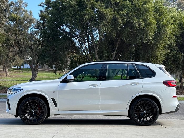 2022 BMW X5 xDrive30d M Sport G05 4X4 Constant Mineral White