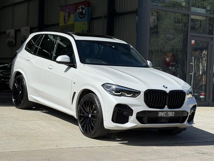 2022 BMW X5 xDrive30d M Sport G05 4X4 Constant Mineral White