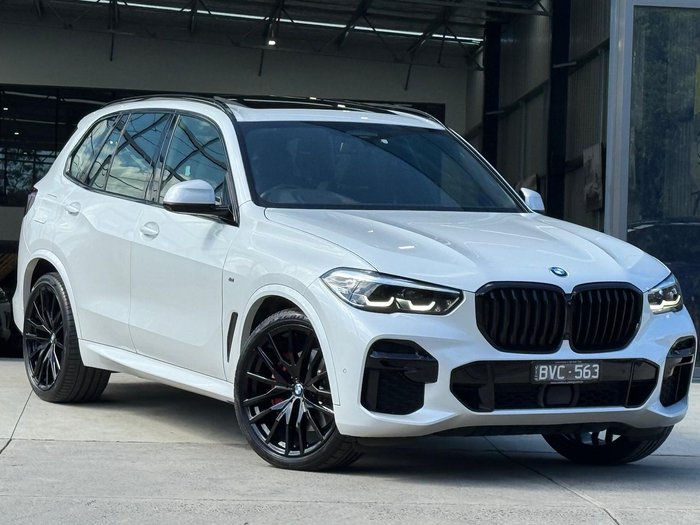 2022 BMW X5 xDrive30d M Sport G05 4X4 Constant Mineral White