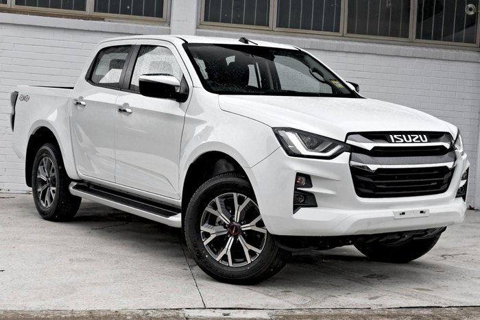 2023 Isuzu D-MAX LS-U MY23 4X4 Dual Range Moonstone White