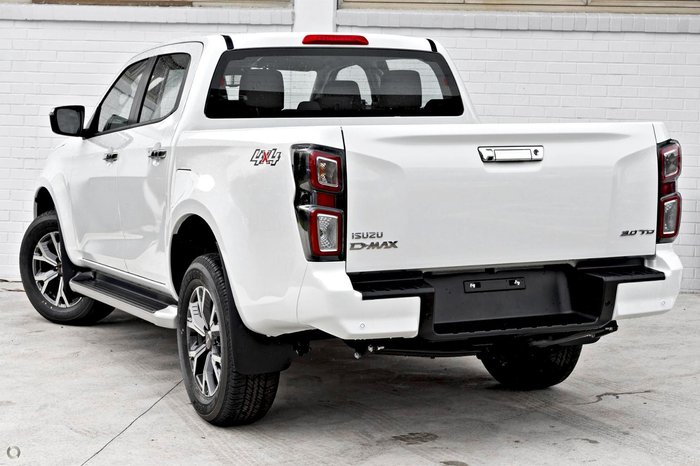 2023 Isuzu D-MAX LS-U MY23 4X4 Dual Range Moonstone White