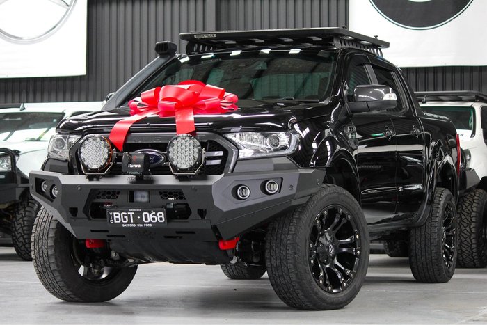 2019 Ford Ranger Wildtrak PX MkIII MY20.25 4X4 Dual Range Shadow Black