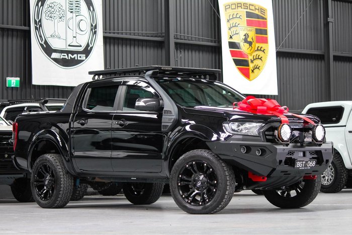 2019 Ford Ranger Wildtrak PX MkIII MY20.25 4X4 Dual Range Shadow Black
