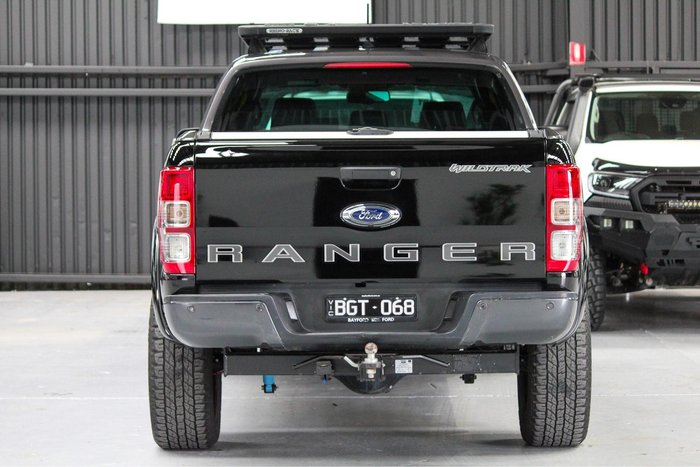 2019 Ford Ranger Wildtrak PX MkIII MY20.25 4X4 Dual Range Shadow Black