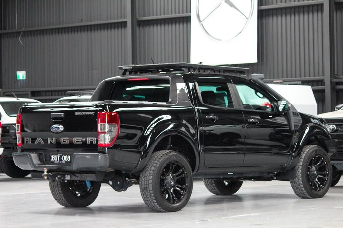 2019 Ford Ranger Wildtrak PX MkIII MY20.25 4X4 Dual Range Shadow Black
