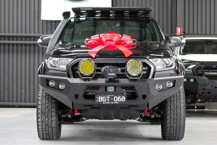 2019 Ford Ranger Wildtrak PX MkIII MY20.25 4X4 Dual Range Shadow Black