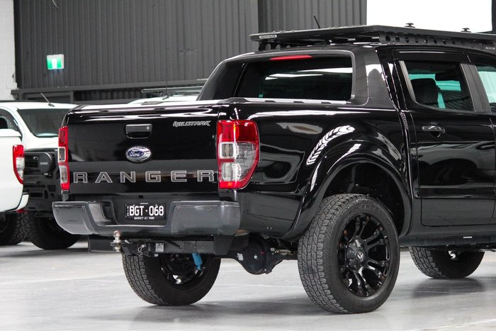 2019 Ford Ranger Wildtrak PX MkIII MY20.25 4X4 Dual Range Shadow Black