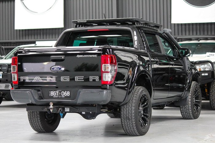 2019 Ford Ranger Wildtrak PX MkIII MY20.25 4X4 Dual Range Shadow Black