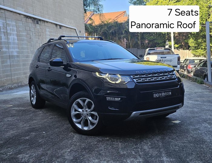 2017 Land Rover Discovery Sport TD4 180 HSE L550 MY17 4X4 Constant Santorini Black