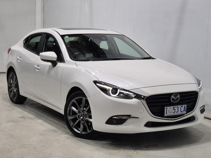 2018 Mazda 3 SP25 Astina BN Series Snowflake White Pearl