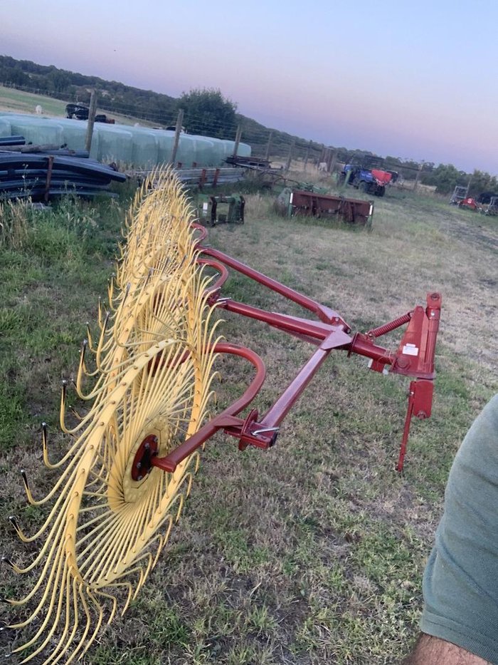 0 Sitrex Rp/6 4.1 Metre 3-Point Linkage Finger Wheel Rake