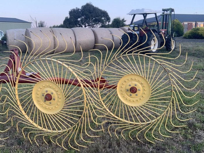0 Sitrex Rp/6 4.1 Metre 3-Point Linkage Finger Wheel Rake