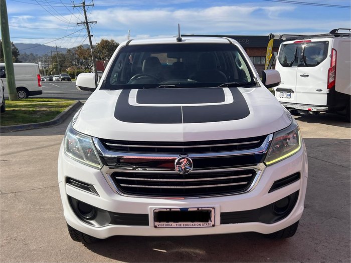 2016 Holden Colorado LS RG MY17 4x2 Summit White