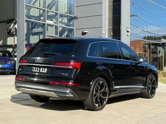 2023 Audi Q7 45 TDI 4M MY23 Four Wheel Drive Mythos Black