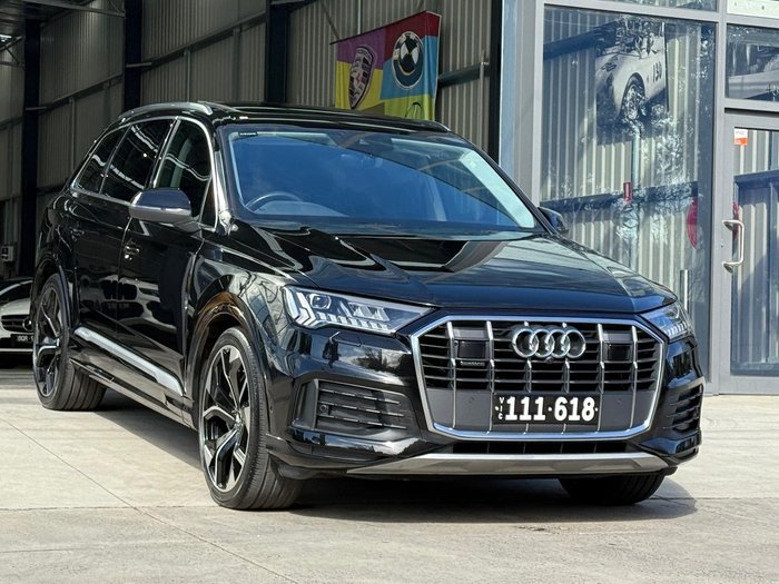 2023 Audi Q7 45 TDI 4M MY23 Four Wheel Drive Mythos Black
