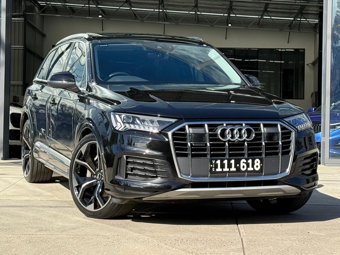 2023 Audi Q7 45 TDI 4M MY23 Four Wheel Drive Mythos Black