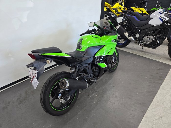 2011 Kawasaki NINJA 250R (EX250) Green