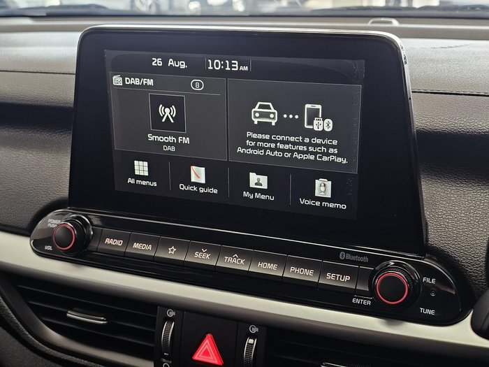 2019 Kia Cerato S BD MY19 Clear White