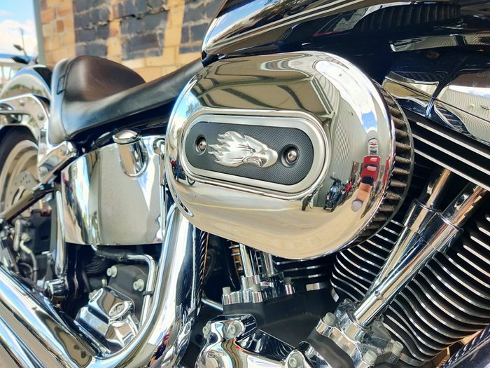 2013 HARLEY-DAVIDSON FAT BOY 103 (FLSTF) ROAD BLACK