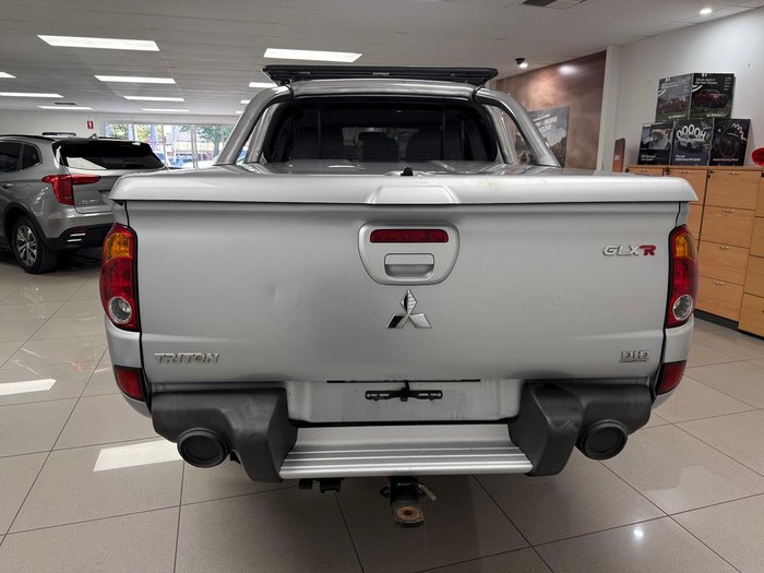 2011 Mitsubishi Triton GLX-R MN MY11 4X4 Dual Range Cool Silver