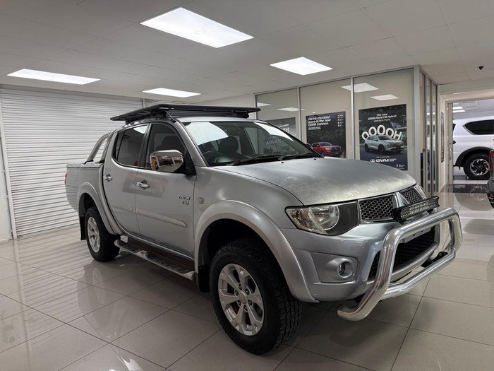 2011 Mitsubishi Triton GLX-R MN MY11 4X4 Dual Range Cool Silver