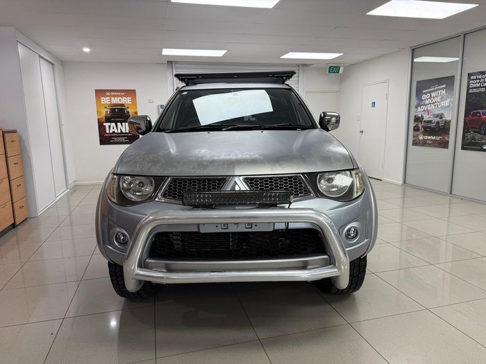 2011 Mitsubishi Triton GLX-R MN MY11 4X4 Dual Range Cool Silver