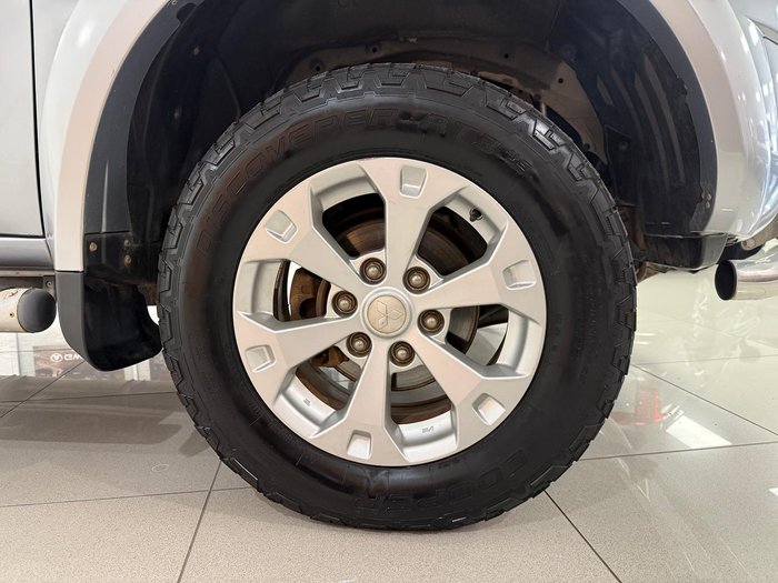 2011 Mitsubishi Triton GLX-R MN MY11 4X4 Dual Range Cool Silver