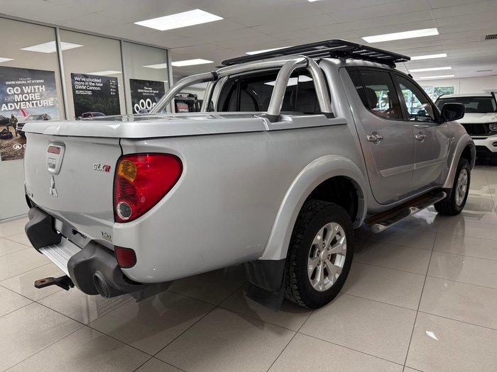 2011 Mitsubishi Triton GLX-R MN MY11 4X4 Dual Range Cool Silver