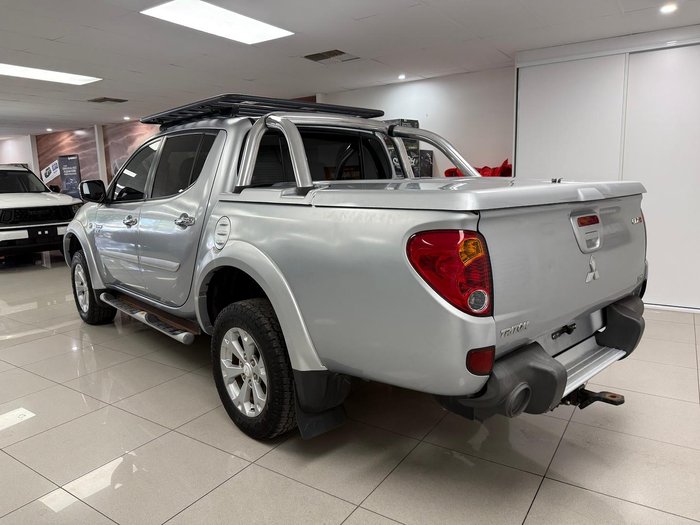 2011 Mitsubishi Triton GLX-R MN MY11 4X4 Dual Range Cool Silver