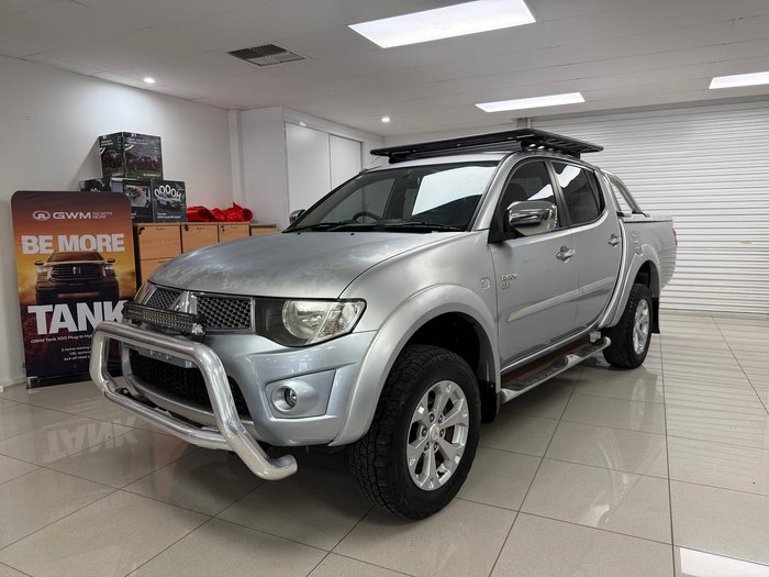 2011 Mitsubishi Triton GLX-R MN MY11 4X4 Dual Range Cool Silver