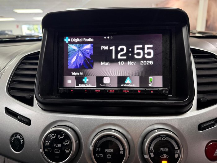 2011 Mitsubishi Triton GLX-R MN MY11 4X4 Dual Range Cool Silver