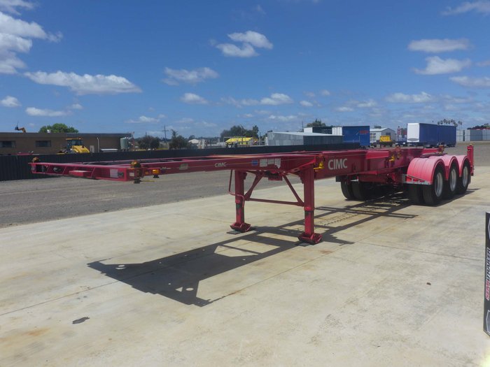 2019 CIMC 40FT Retractable Skel