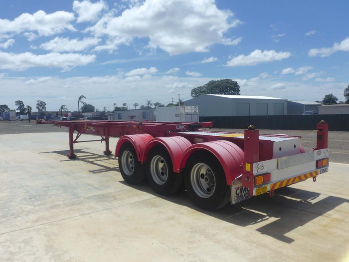 2019 CIMC 40FT Retractable Skel