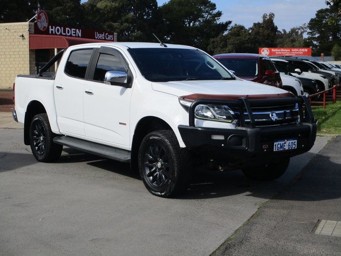 2018 Holden Colorado LTZ RG MY19 White