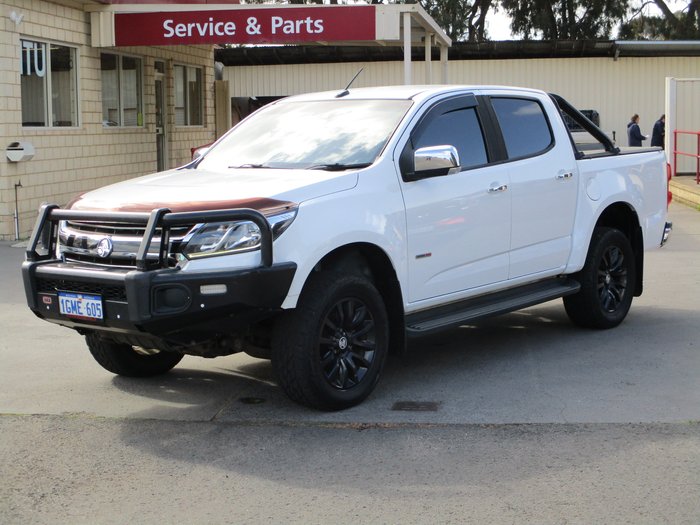 2018 Holden Colorado LTZ RG MY19 White