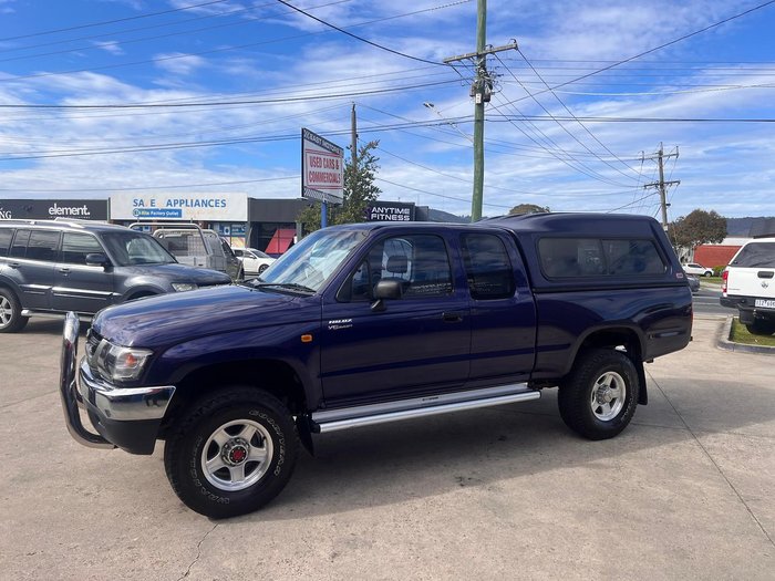 2003 Toyota Hilux VZN172R MY02 4X4 Dual Range Atlantis Blue