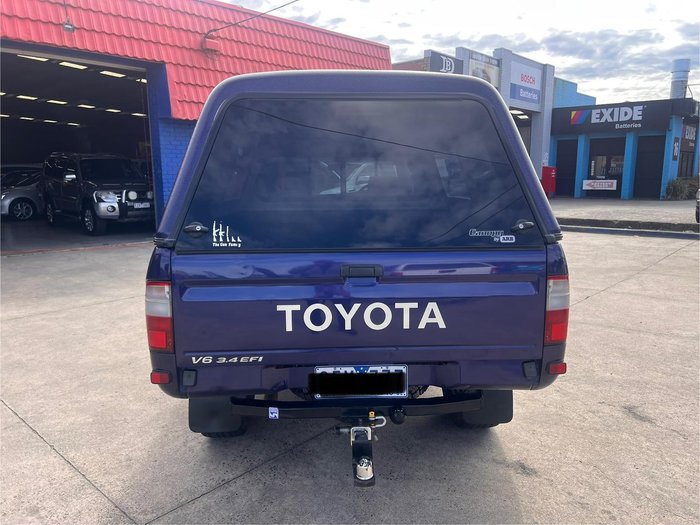 2003 Toyota Hilux VZN172R MY02 4X4 Dual Range Atlantis Blue