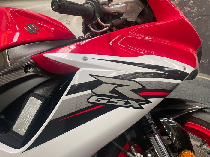 2012 Suzuki GSX-R600 White