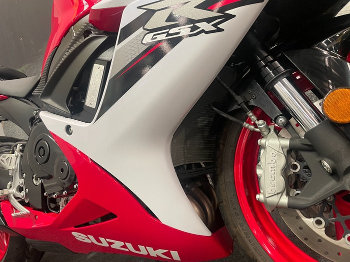 2012 Suzuki GSX-R600 White