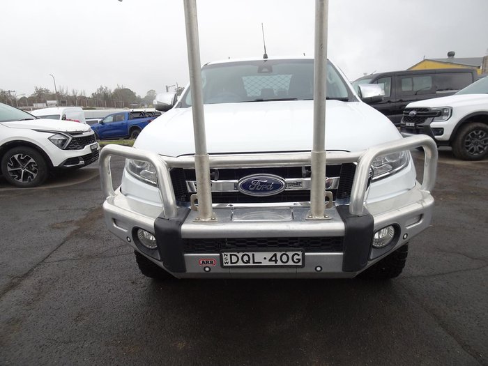 2017 Ford Ranger XLT PX MkII 4X4 Dual Range Frozen White