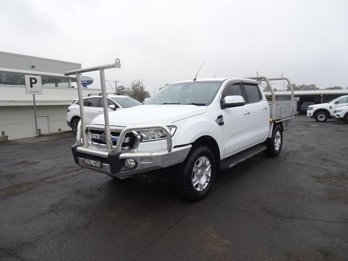 2017 Ford Ranger XLT PX MkII 4X4 Dual Range Frozen White