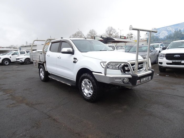 2017 Ford Ranger XLT PX MkII 4X4 Dual Range Frozen White