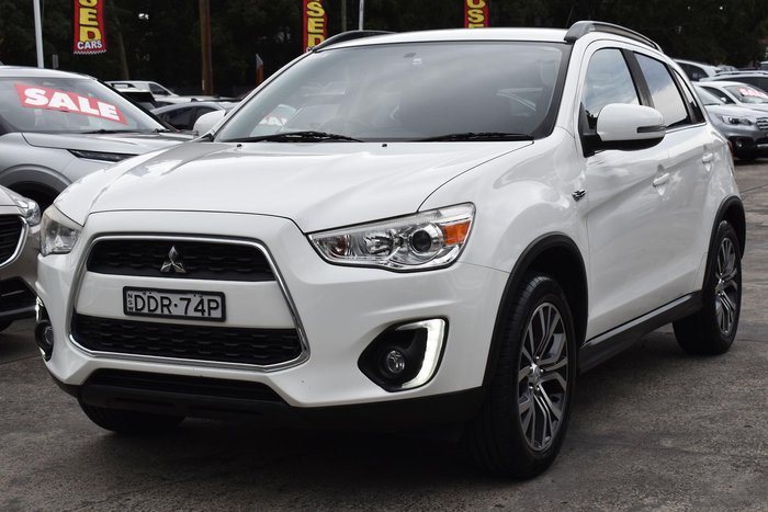 2016 Mitsubishi ASX LS XB MY15.5 White