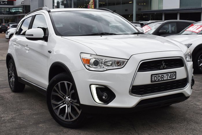 2016 Mitsubishi ASX LS XB MY15.5 White